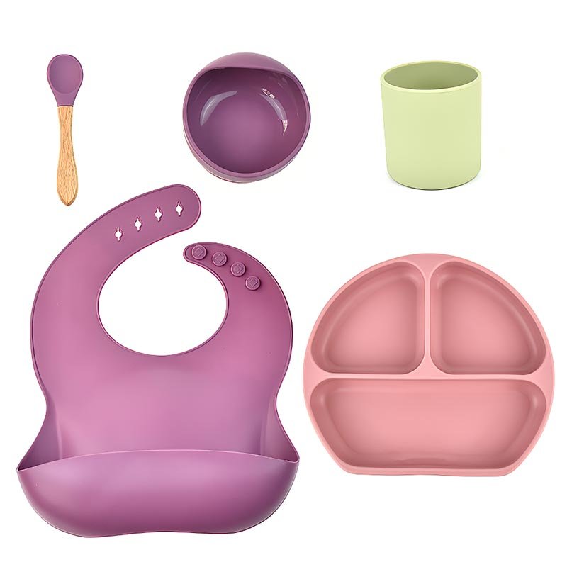 Silicone Baby Feeding Set - Bibs, Bowls & Tableware | OEM/ODM
