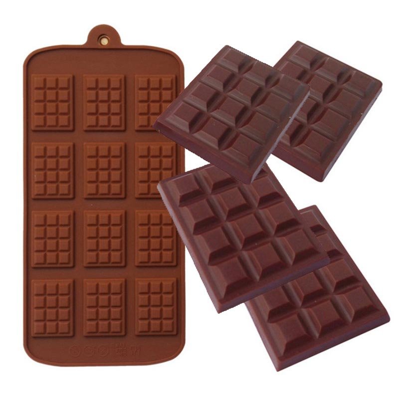 Silicone Chocolate Mold - Waffle Square Candy Mould | OEM/ODM