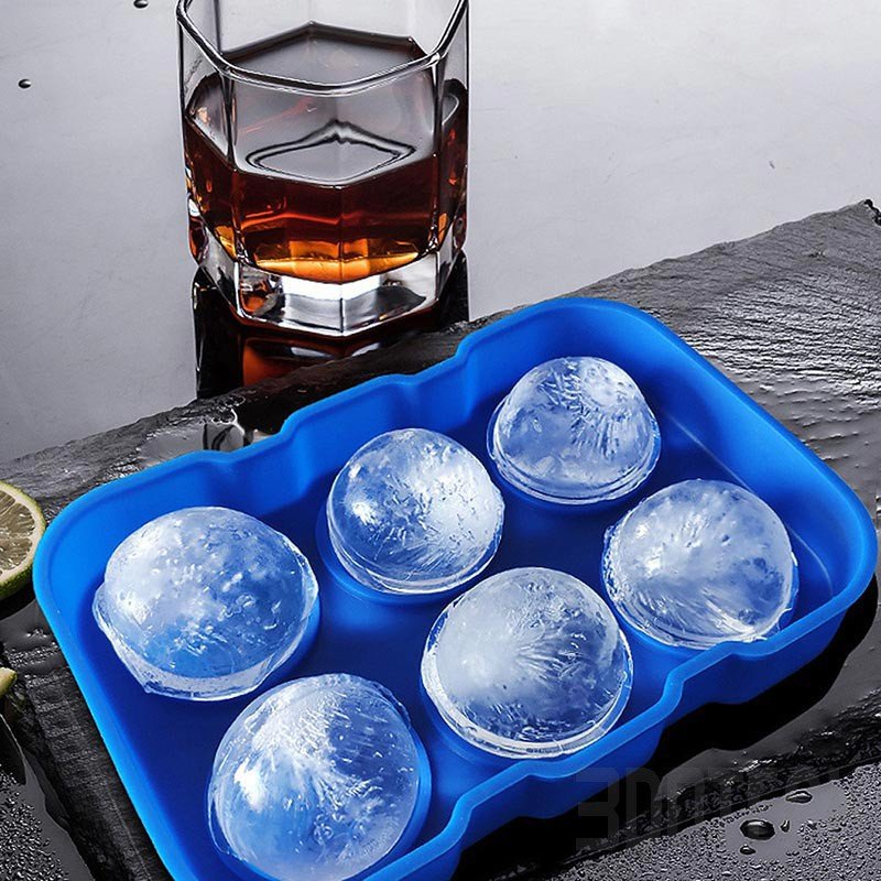 Premium silicone ice tray for whiskey